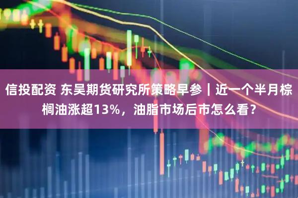 信投配资 东吴期货研究所策略早参｜近一个半月棕榈油涨超13%，油脂市场后市怎么看？
